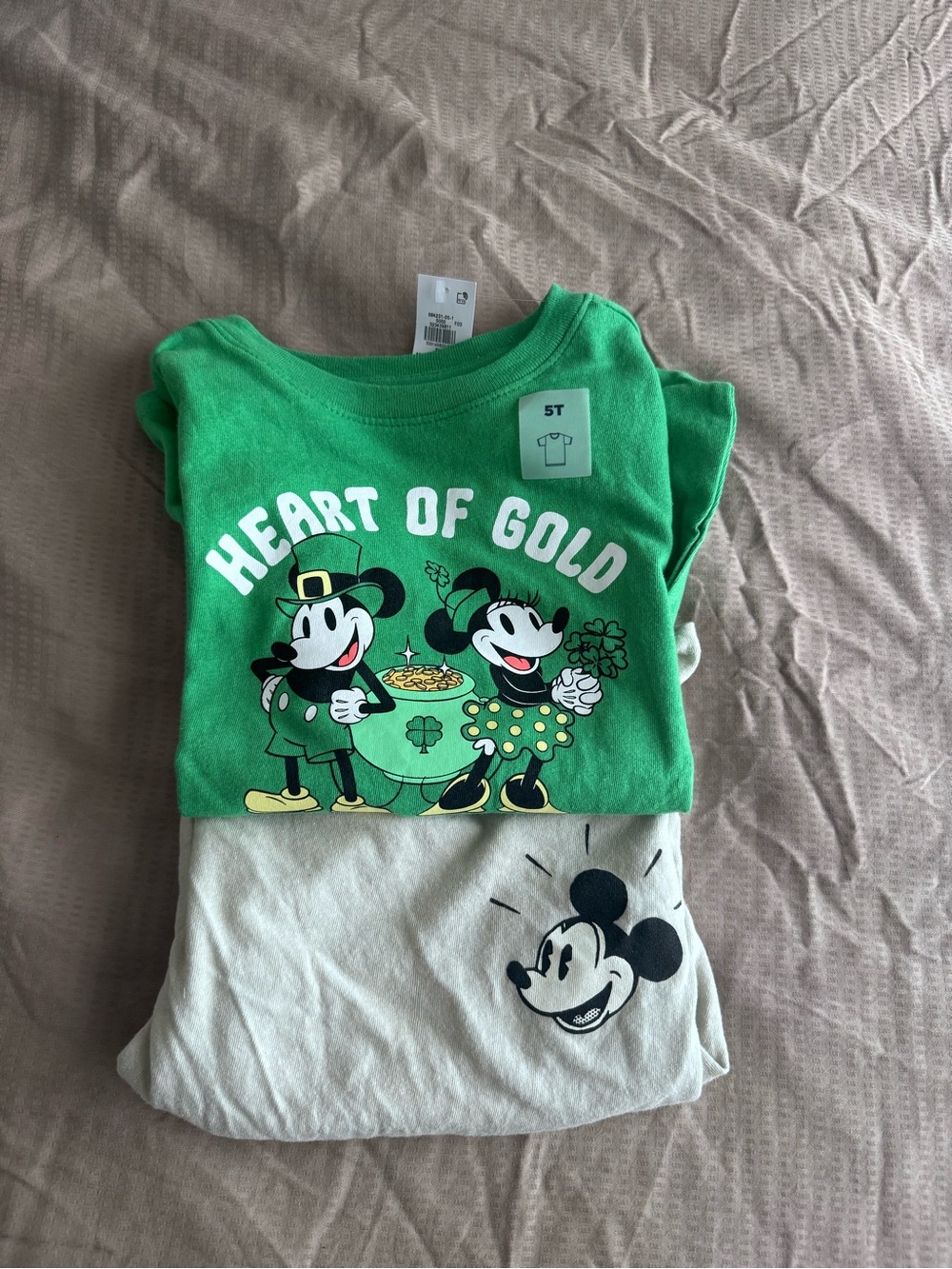 Disney Kids Mickey T-Shirt bundle - 5T